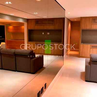 Painel de espelho bronze da Grupo Stock